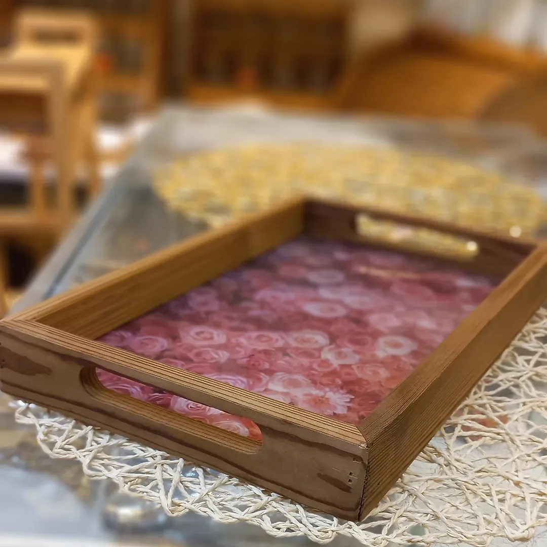 سینی پذیرایی چوب ترمو ضد آب