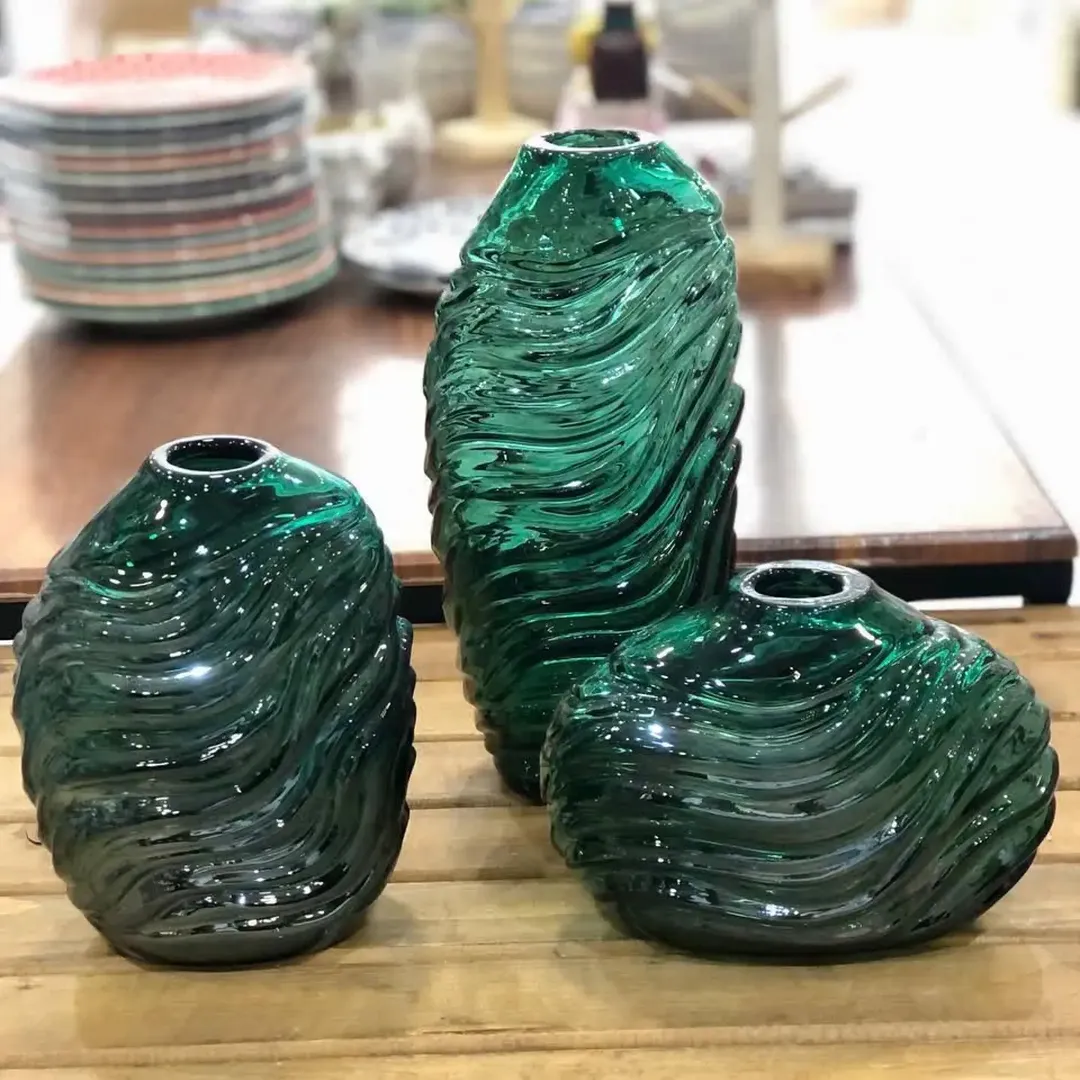 سالونگ سه عددی طرح دفرمه شیشه ای رنگی